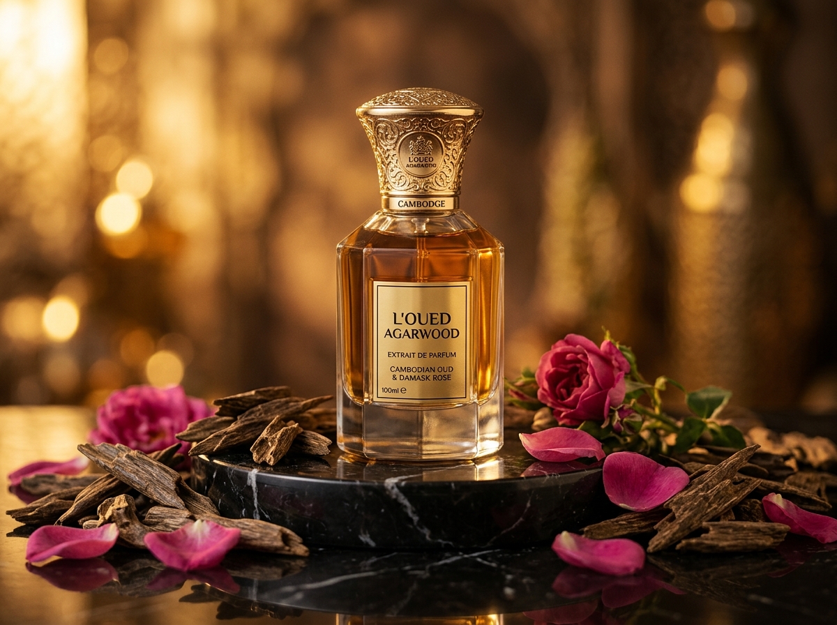 Mood & Musk Artisanal Perfumery & Pure Cambodian Oud Flacon