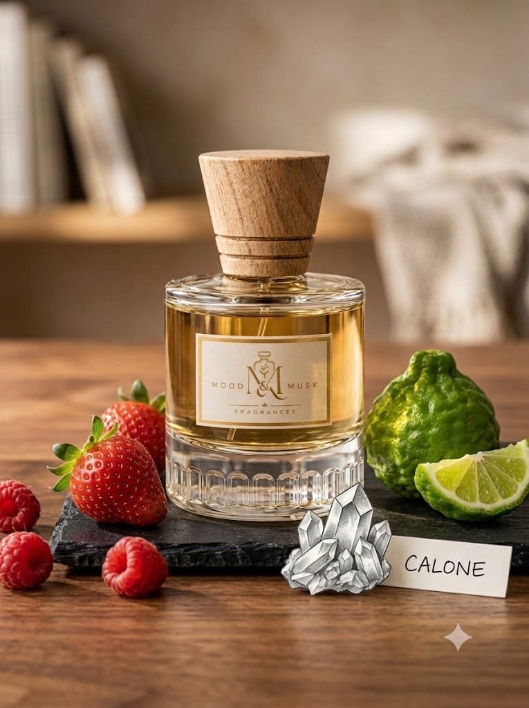 CODE 26 Luxury Flacon Presentation — Angle 2 — MOOD & MUSK