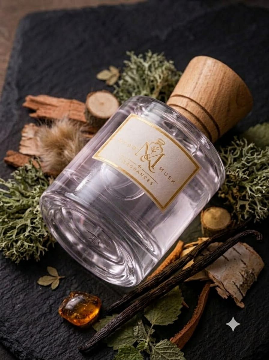 FLORAL 24 Luxury Flacon Presentation — Angle 4 — MOOD & MUSK